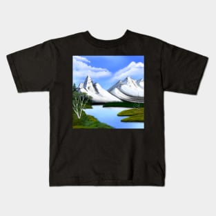 Alaskan Landscape Kids T-Shirt